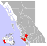 Campbell River, British Columbia Location